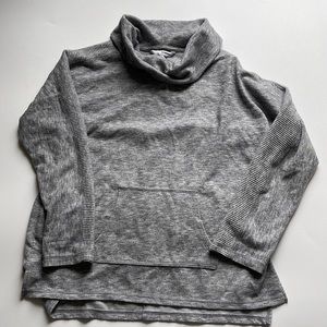 Sonoma Gray Cowl-neck shirt size XL